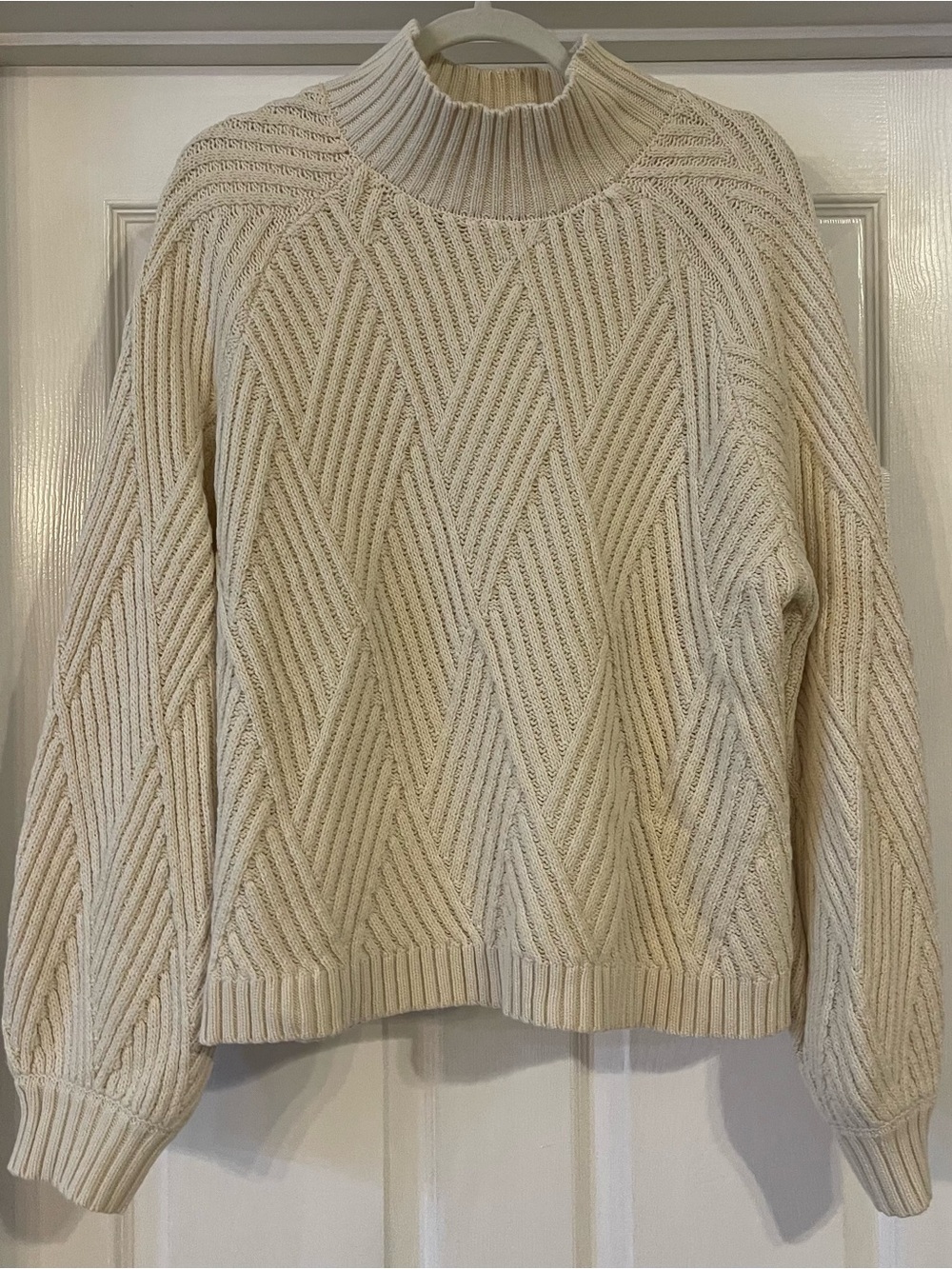 Pink Lily Mock Neck Women’s Sweater Size M
